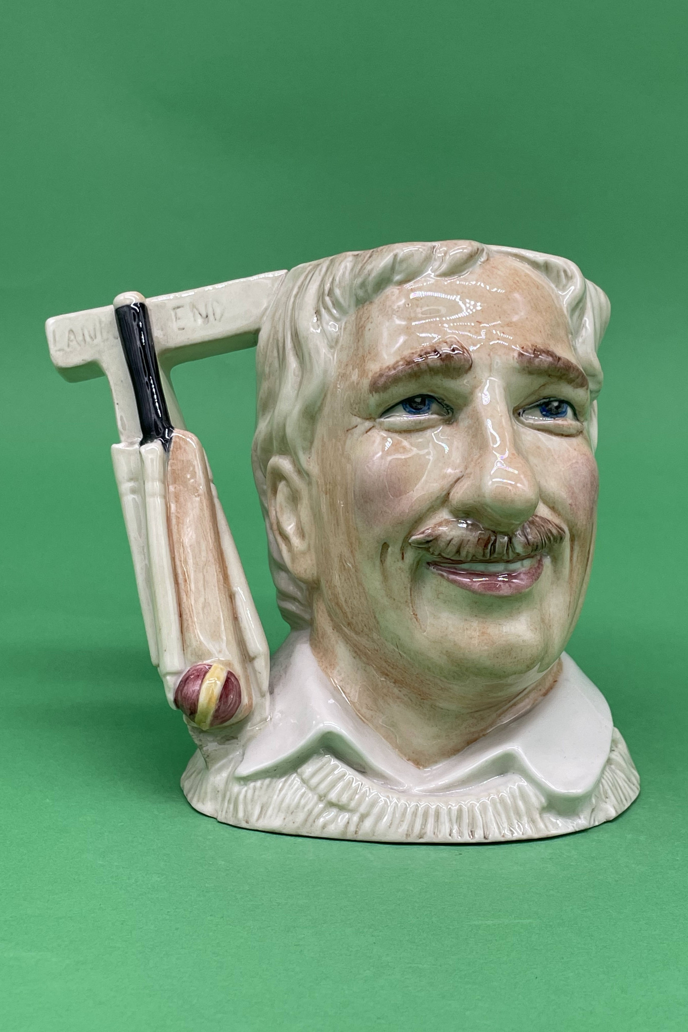Ian Botham character jug Kevin Francis Ceramics 1990